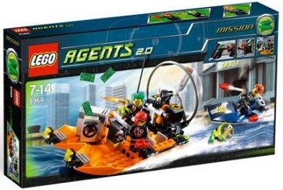 LEGO Agents 2.0 Uppdrag: Kanalflykten 8968