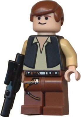 Minifigurer Star Wars Han Solo limited 8979