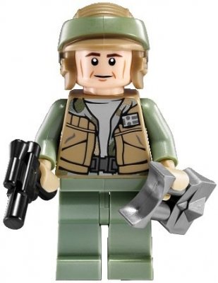 Minifigurer Rebel Commando Endor Scout 8988