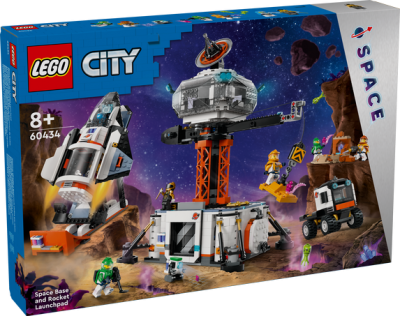 LEGO City Rymdbas och raketuppskjutningsramp 60434