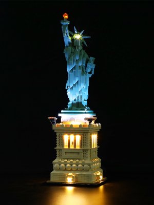 Belysning till 21042 Statue of Liberty LGK102_2