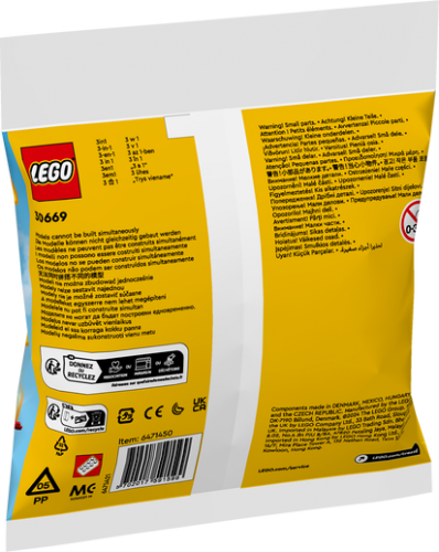 LEGO Creator Ikoniskt rött flygplan 30669