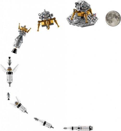 LEGO Ideas NASA Apollo Saturn V 92176