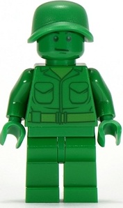 Minifigurer Toy Stort Militär 9434