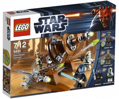 LEGO Star Wars Geonosian Cannon 9491