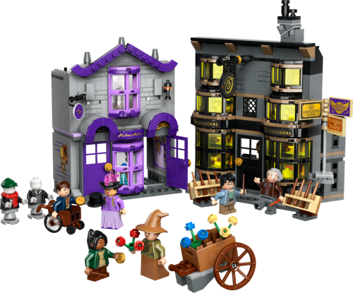 LEGO Harry Potter Ollivanders och Madam Malkins klädnader 76439