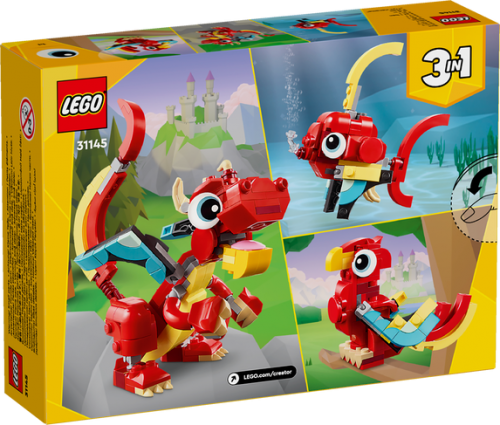 LEGO Creator Röd drake 31145