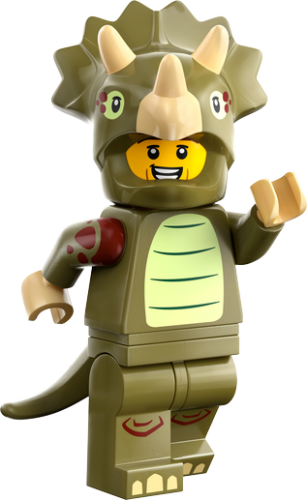 LEGO MF Serie 25 Triceratops Costume Fan 71045-8