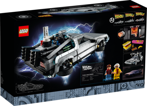 LEGO Icons Tillbaka till framtiden-Tidsmaskin 10300