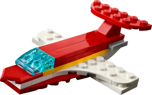 LEGO Creator Ikoniskt rött flygplan 30669