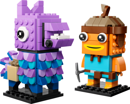 LEGO BrickHeadZ Supply Llama & Fishstick figurer 40881