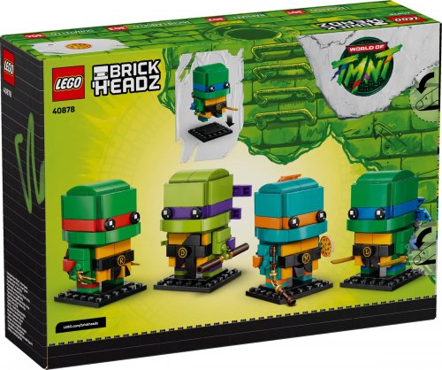 LEGO BrickHeadZ Teenage Mutant Ninja Turtles figurer 40878