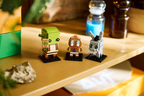 LEGO BrickHeadZ Shrek, Åsnan och Peppris figurer 40923