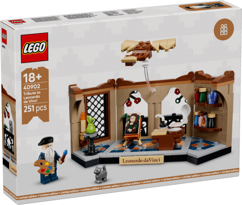 LEGO Hyllning till Leonardo da Vinci 40902