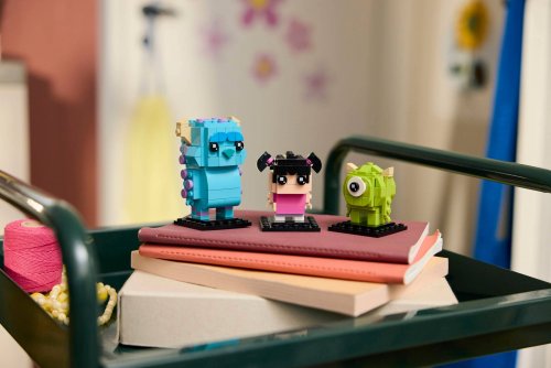 LEGO BrickHeadZ Sulley, Mike och Bu figurer 40861