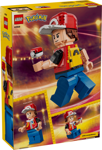 LEGO Pokémon Stor minifigur Red 40868