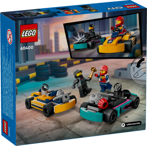 LEGO City Gokarter och racerförare 60400
