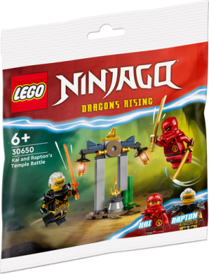 LEGO Ninjago Kai och Raptons tempelstrid 30650