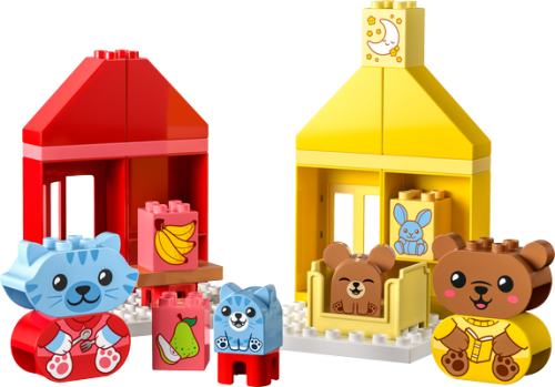 LEGO DUPLO Vardagsrutiner mat och nattning 10414