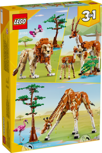 LEGO Creator Vilda safaridjur 31150