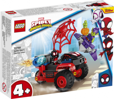 LEGO Super Heroes Spider-Mans techno-trehjuling 4+ 10781