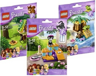 LEGO Friends 3st påsar serie 1 41020
