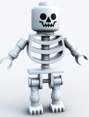 Minifigurer Skelett ver.2 950023