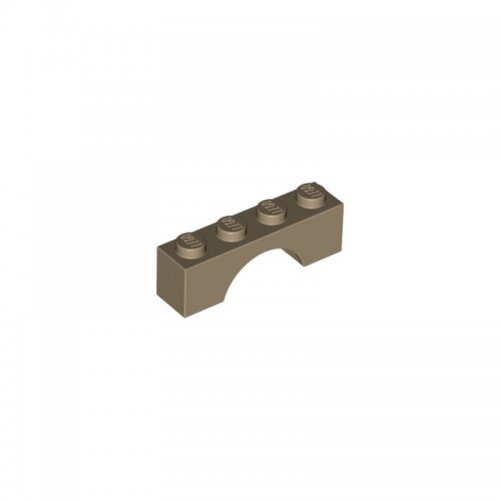 LEGO Brick W. Bow 1x4 Mörkbeige B3267-6310832