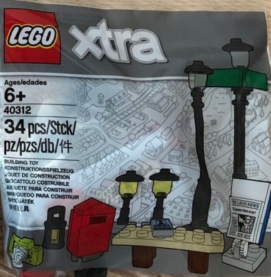 LEGO Polybag Xtra Parken 40312