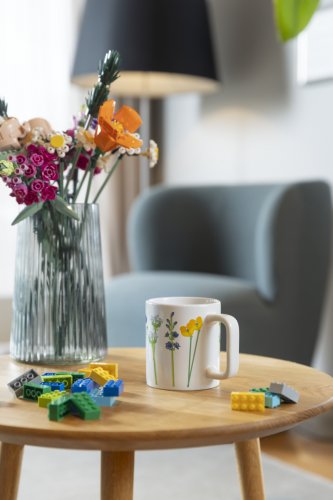 LEGO Keramik mugg - Vilda blommor 40450805