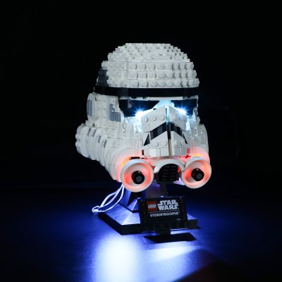 Belysning till Star Wars Stormtrooper Helmet 75276 LGK429