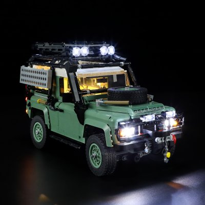 Belysning till Icons Land Rover Classic Defender 90 10317 LGK584