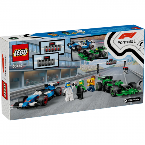 LEGO City F1® startfält med VCARB och Sauber racerbilar 60474
