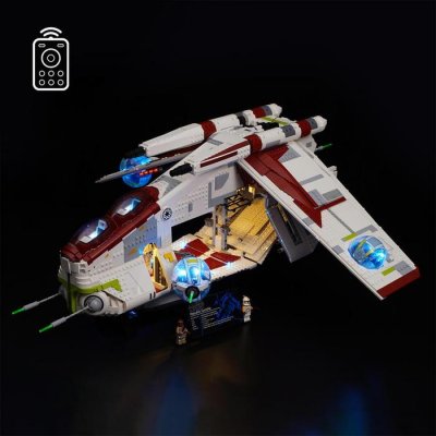 Belysning till LEGO Star Wars UCS Republic Gunship 75309 BX461