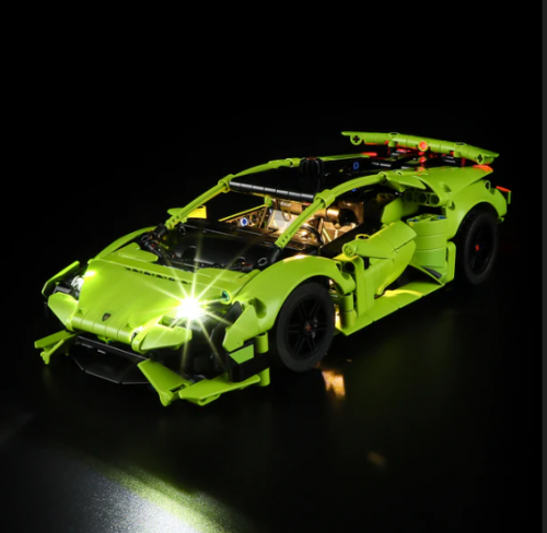 Belysning till Technic Lamborghini HuracÃƒÂ¡n Tecnica 42161 LGK603