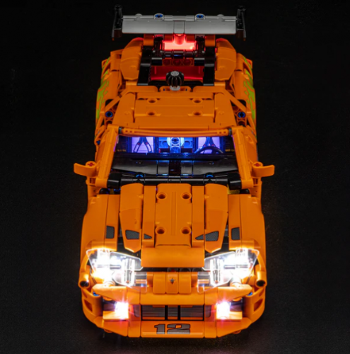 Belysning till Technic Fast and Furious Toyota Supra MK4 42204 LGK724