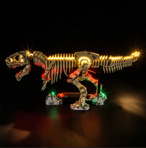 Belysning till Jurassic World Dinosauriefossiler Tyrannosaurus rex 76968 LGK736