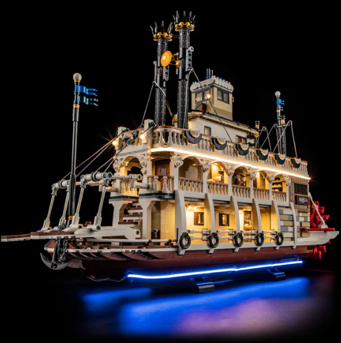 Belysning till Ideas Flodbåt 21356 LGK737 | Lego | Bra Leksaker