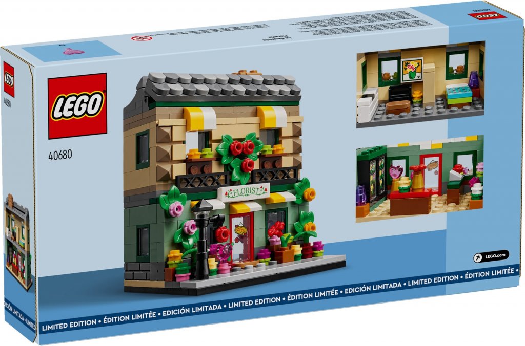 LEGO Blomsteraffär 40680 - Byggnader - Intressen - Ebrix.se