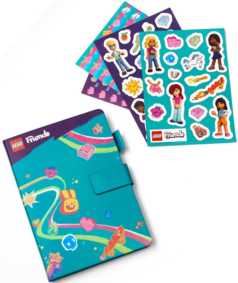 LEGO Friends B sta V nner anteckningsbok 5007789 LEGO Back To School lego-friends-b-sta-v-nner-anteckningsbok-5007789-lego-back-to-school