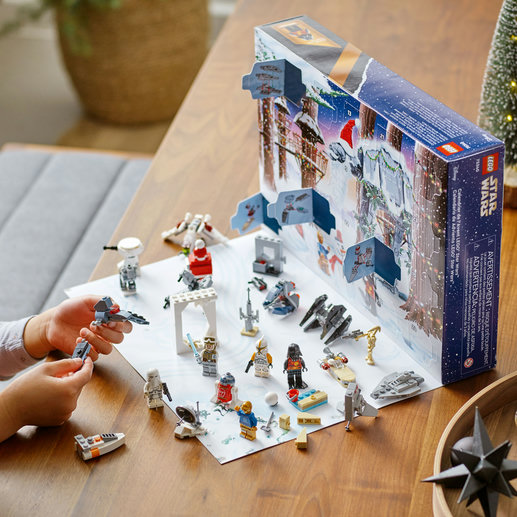 LEGO Star Wars Advents Kalender 2022 75340 Tema LEGO Jul Ebrix se